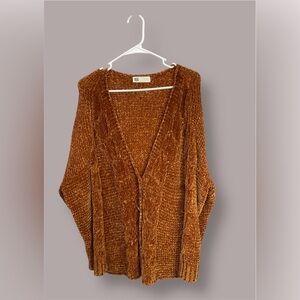 RSQ Women's Rust Cardigan
